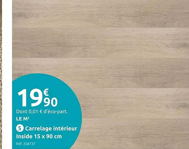carrelage intérieur inside 15 x 90 cm