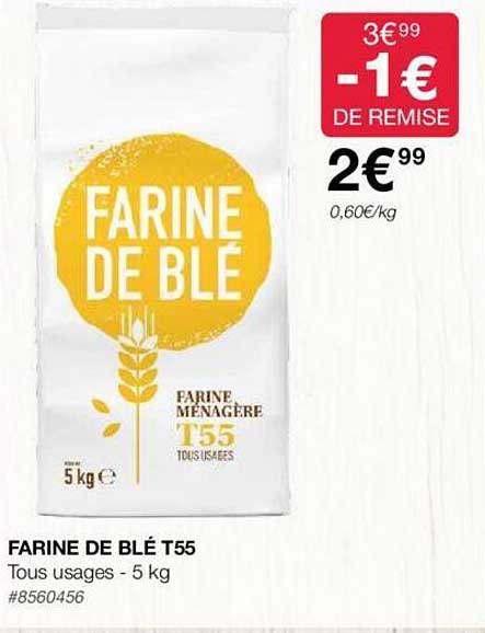 Farine De Blé T55