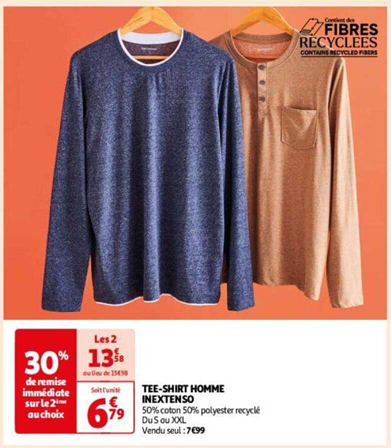 tee-shirt homme inextenso