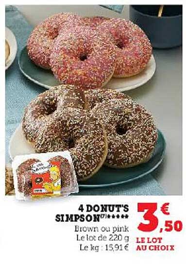 4 Donuts Simpson