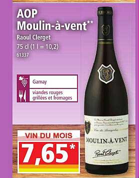 aop moulin-à-vent raoul clerget