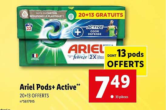 Ariel Pods+ Active