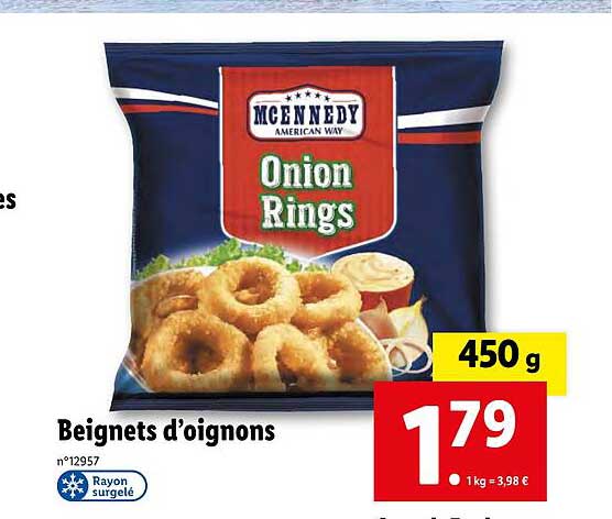 beignets d'oignons