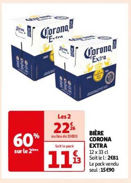 Bière Corona Extra