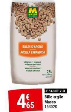 bille argile masso