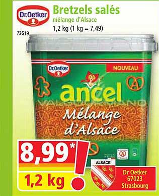 bretzels salés dr. oetker