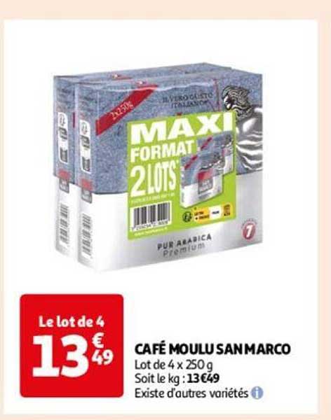 café moulu san marco