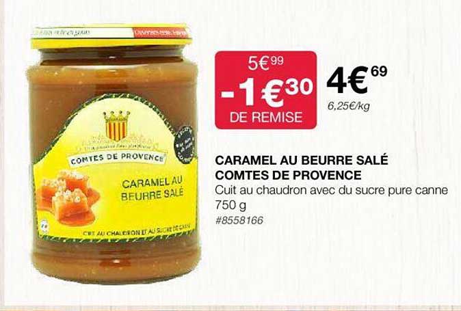 caramel au beurre salé comtés de provence