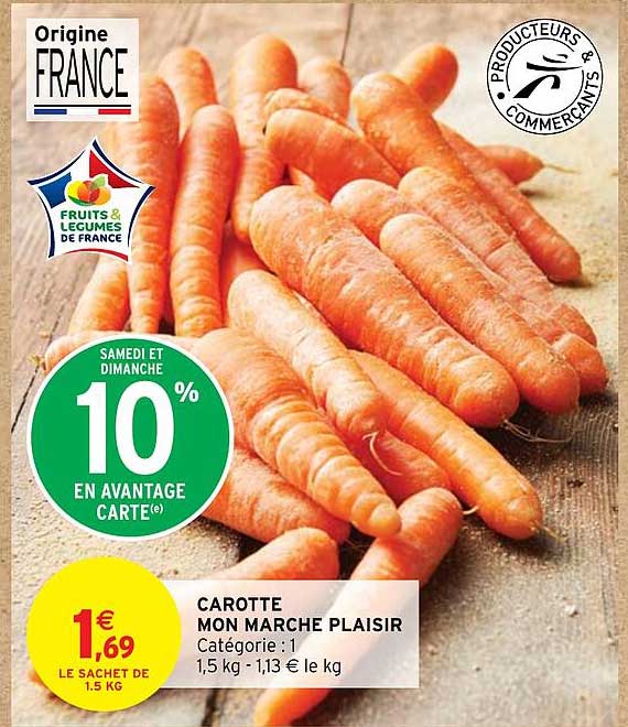 carotte mon marche plaisir