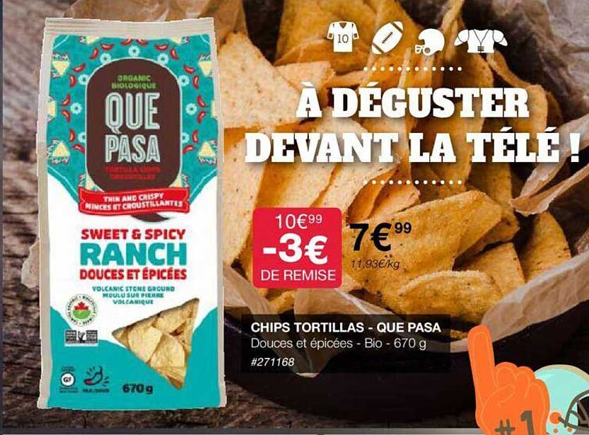 chips tortillas - que pasa