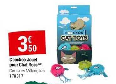 coockoo jouet pour chat ross