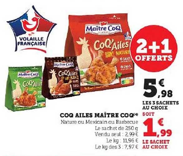 coq ailes maître coq