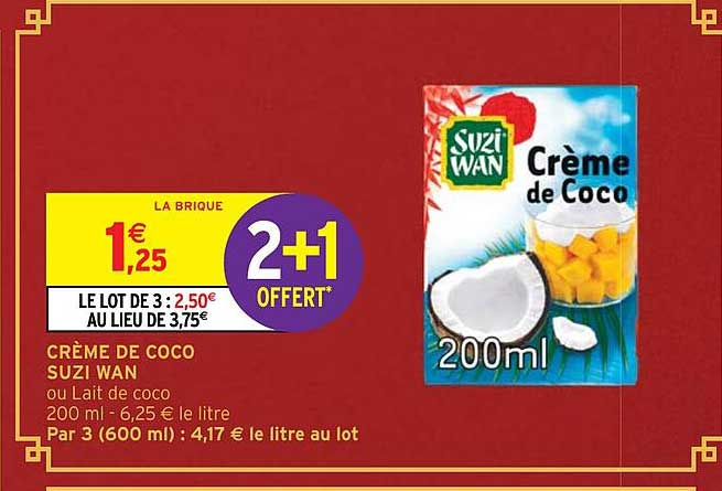 crème de coco suzi wan