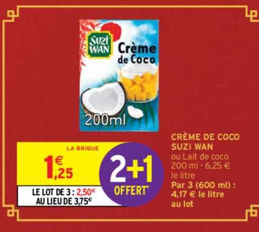 crème de coco suzi wan