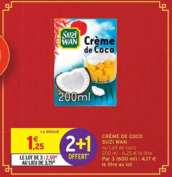 crème de coco suzi wan