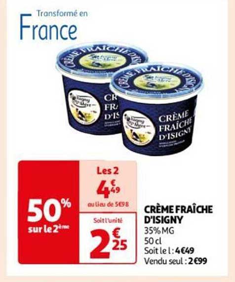 crème fraîche d'isigny