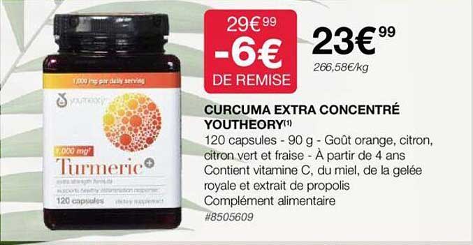 Curcuma Extra Concentré Youtheory