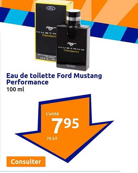 eau de toilette ford mustang performance