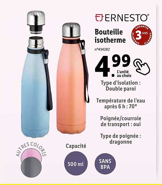 Ernesto Bouteille Isotherme