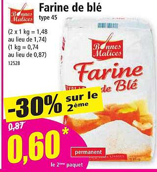 farine de blé bonnes malices