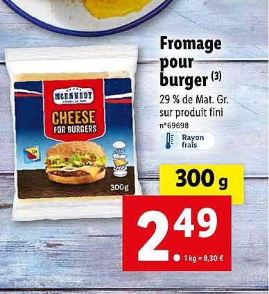 Fromage Pour Burger