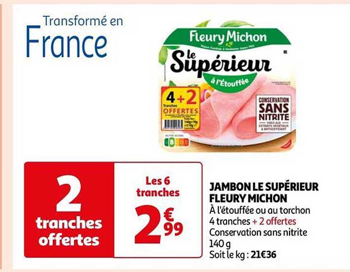 jambon le supérieur fleury michon