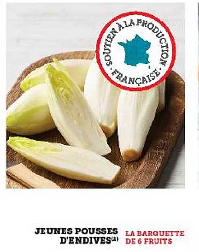 jeunes pousses d'endives