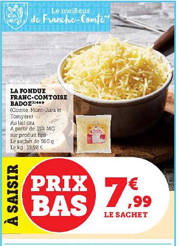 la fondue franc-comtoise badoz