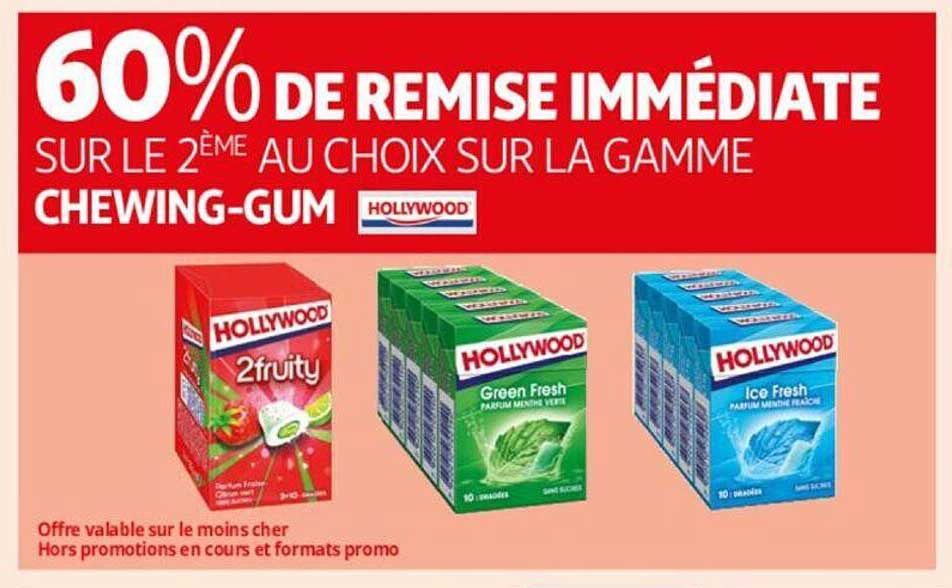la gamme chewing-gum hollywood