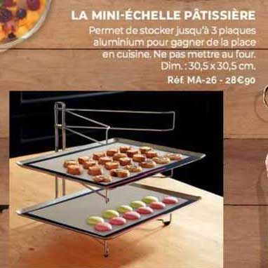 la mini-échelle pâtissière