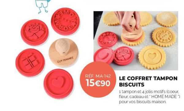 le coffret tampon biscuits