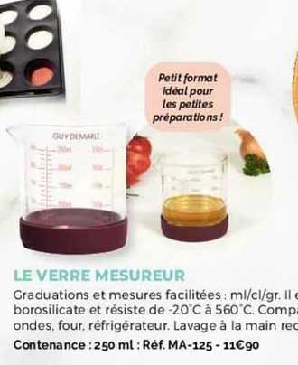 le verre mesureur