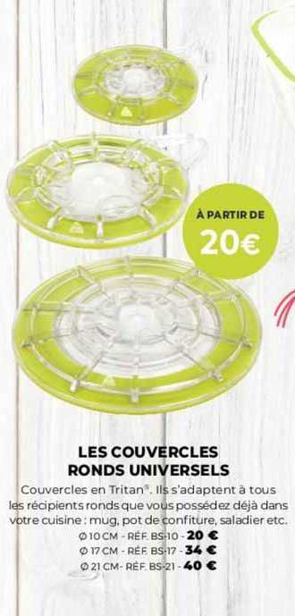 les couvercles ronds universels