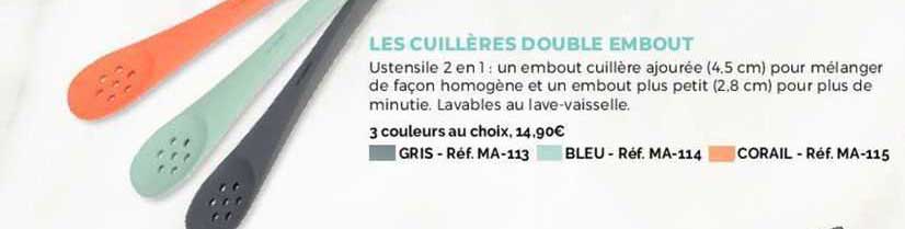 Les Cuillères Double Embout