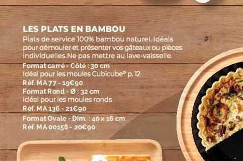 Les Plats En Bambou