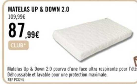matelas up & down 2.0