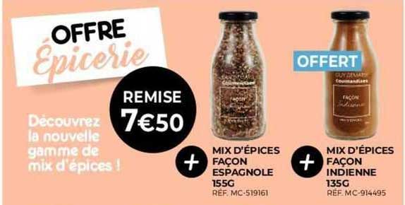 mix d'épices façon espagnole ou indienne