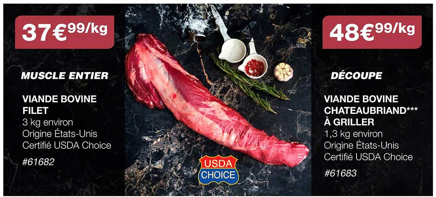 muscle entier viande bovine filet, découpe viande bovine chateaubriand à griller