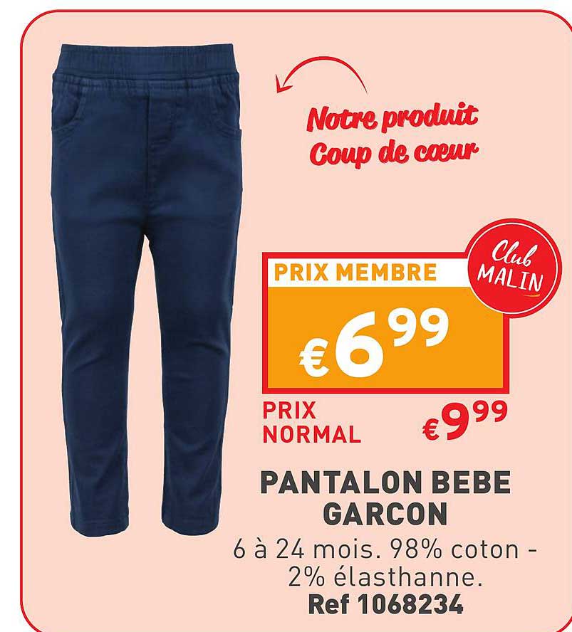 Pantalon Bebe Garcon