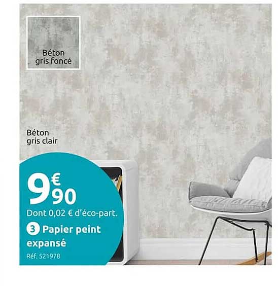 papier peint expansé