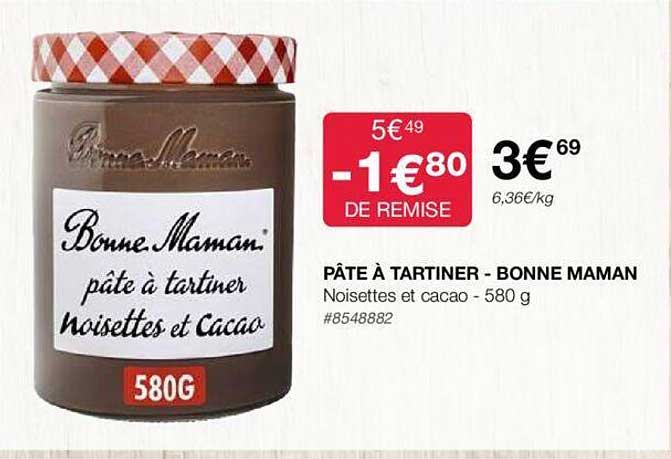 pâte à tartiner - bonne maman