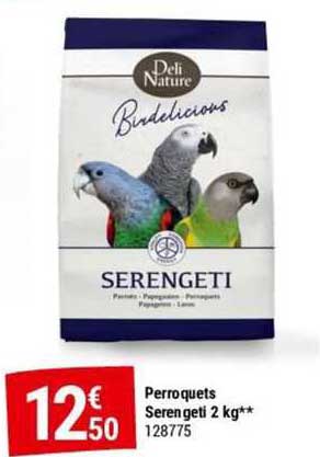 perroquets serengeti 2 kg