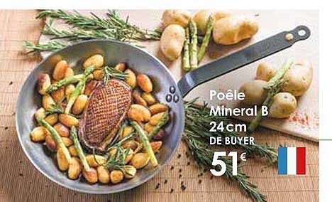 poêle mineral b 24 cm de buyer