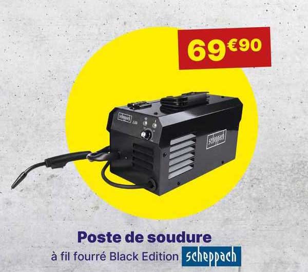 poste de soudure scheppach