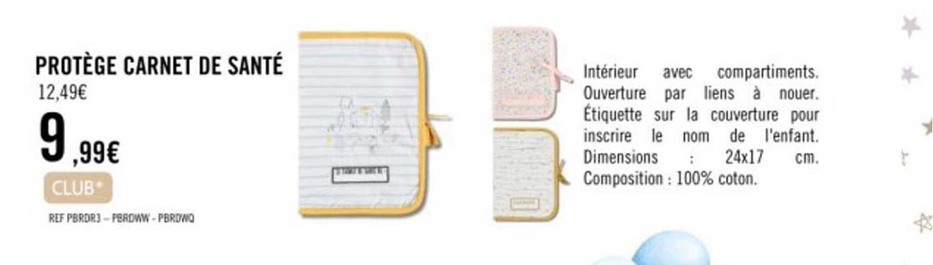 protège carnet de santé