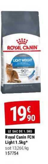 royal canin fcn light 1.5 kg