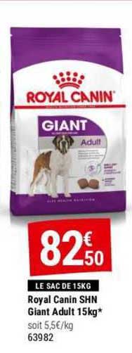 royal canin shn giant adult 15 kg