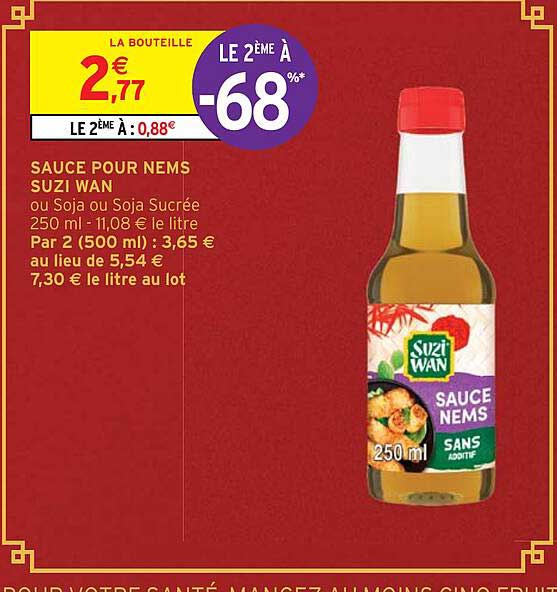 sauce pour nems suzi wan