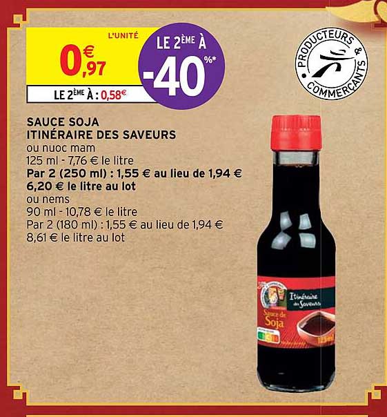 Sauce Soja Itinéraire Des Saveurs