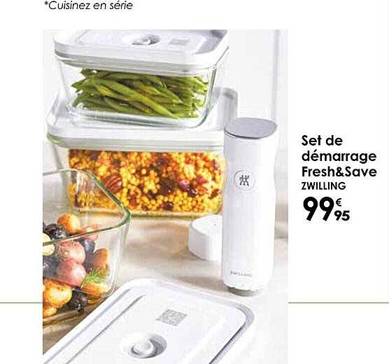 set de démarrage fresh & save zwilling